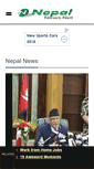 Mobile Screenshot of nepalnews.net